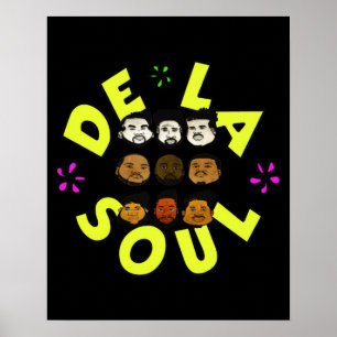 Poster Facehead De La Soul