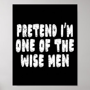 Poster Fácil Natal Natividade Costume Sábios