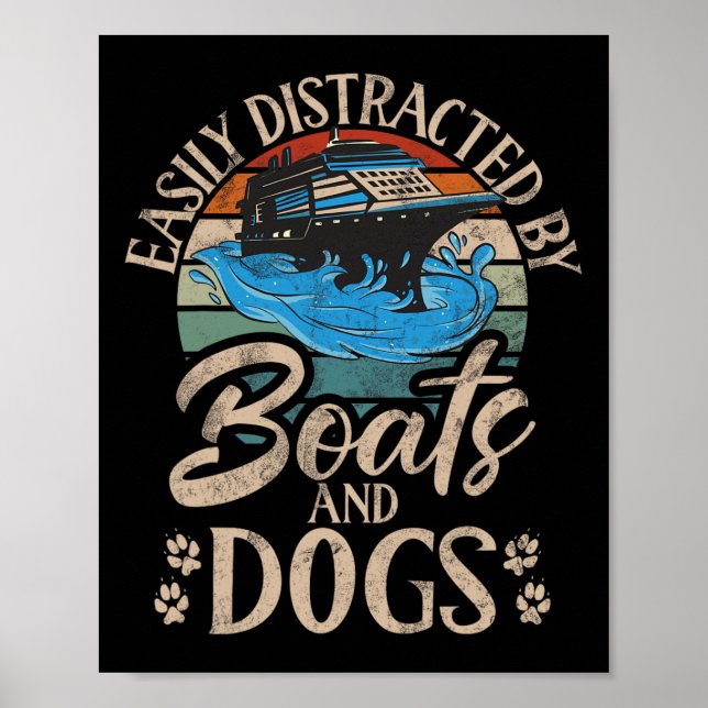 Poster Facilmente Distraído  (Frente)