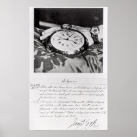 Facsimile of Pocket Chronómetro