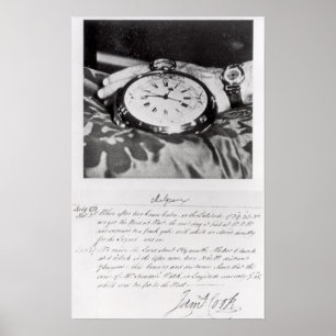 Póster Facsimile of Pocket Chronómetro