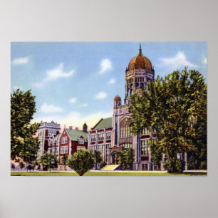 Poster Faculdade de Allentown Pensilvânia Muhlenberg