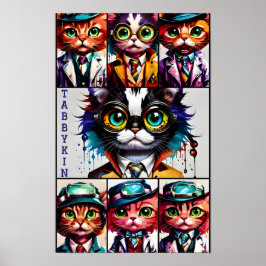 Poster Faculdade de Detetive de Tabbykin