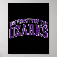 Faculdade Universitária Ozarks Atletismo Vintage A