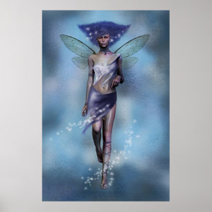 Póster Fada azul