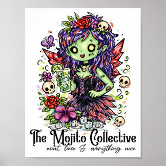 Poster Fada Coletiva Mojito