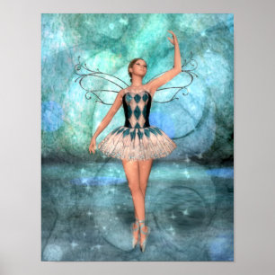 Póster Fada da bailarina da benevolência