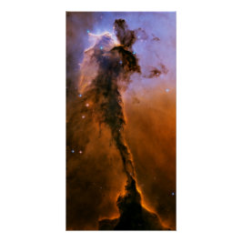 Póster Fada da Nebulosa da Águia NASA Abstrato
