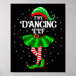 Poster Fada Dançante Natal Família Correspondente Mulhere