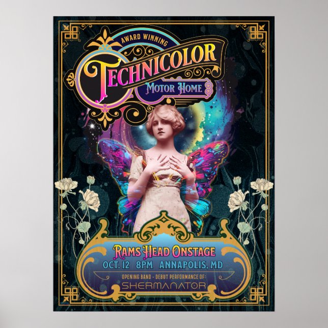 Poster Fada de Cabeça de Carneiros de TMH 18x24 (Frente)