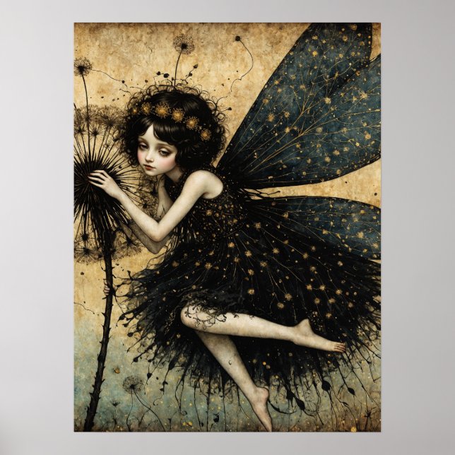 Poster Fada de Dandelion Dark (Frente)