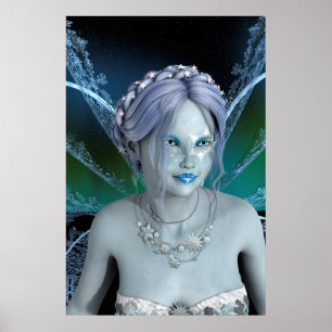 Póster Fada de inverno