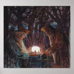 Poster Fada de Reis Mikalojus Ciurlionis