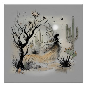 Póster Fada do Deserto