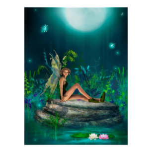 Póster Fada encantada