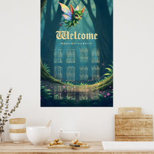 Poster Fada Encantada – Sprite da Floresta Mágica 