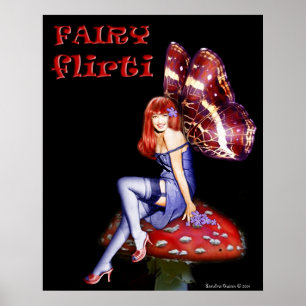 Póster Fada Flirty