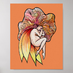 Poster Fada Grávida