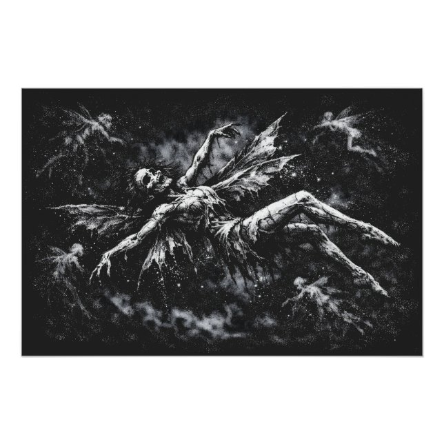 Póster Fada Morta por BurnsInHell (Frente)