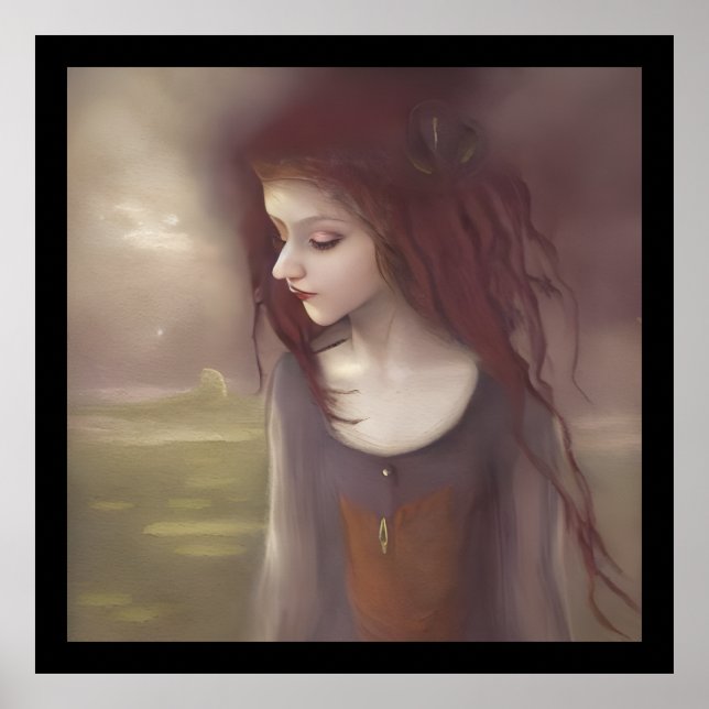 Poster Fada Pequena Fantasia Whimsso (Frente)