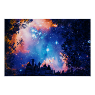 Póster Fadas Conversas "Doces Sonhos"