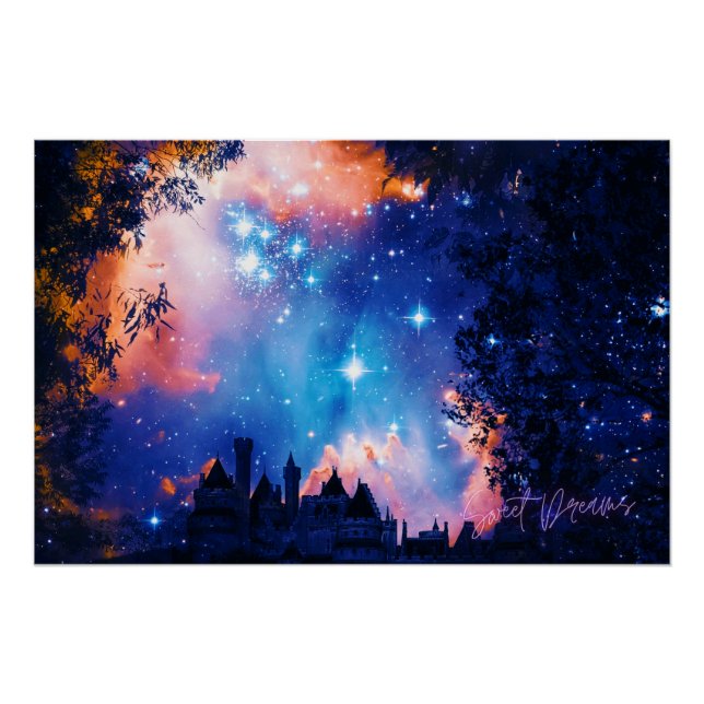 Póster Fadas Conversas "Doces Sonhos" (Frente)