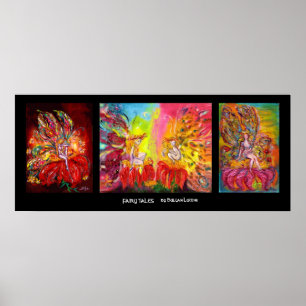 PÓSTER FADAS DA FLOR NO NIGNT