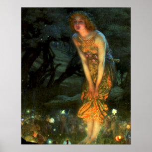 Póster Fadas do Círculo Láteo Fairies no meio da véspera