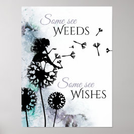 Poster Fadas e Desejos ~ Fadas e Dandelion