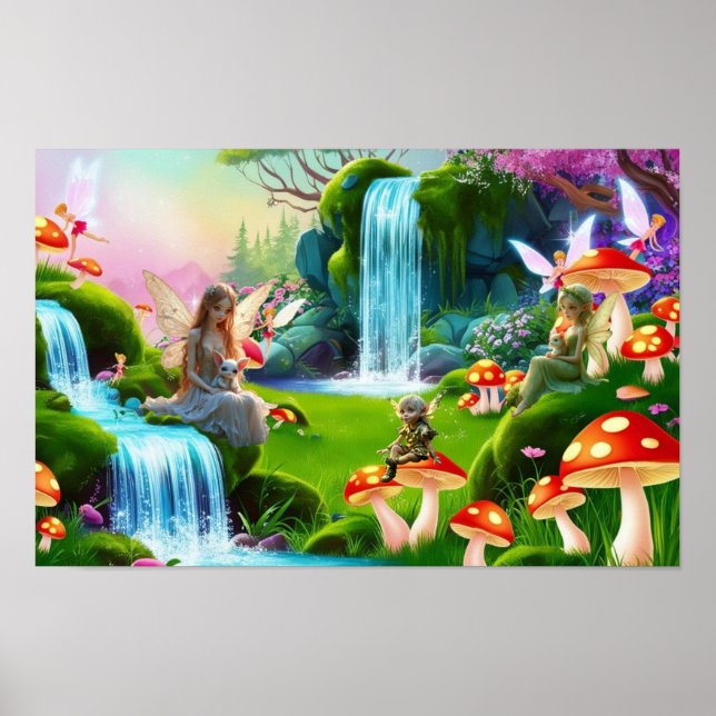 Poster Fadas Lindas (Frente)