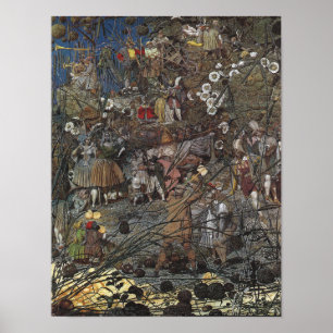 Poster Faerie Poster/Impressão: Traço-Mestre Dos Fendeiro