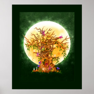 Póster FaerieTree Encantada