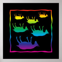Fainting Goats Rainbow