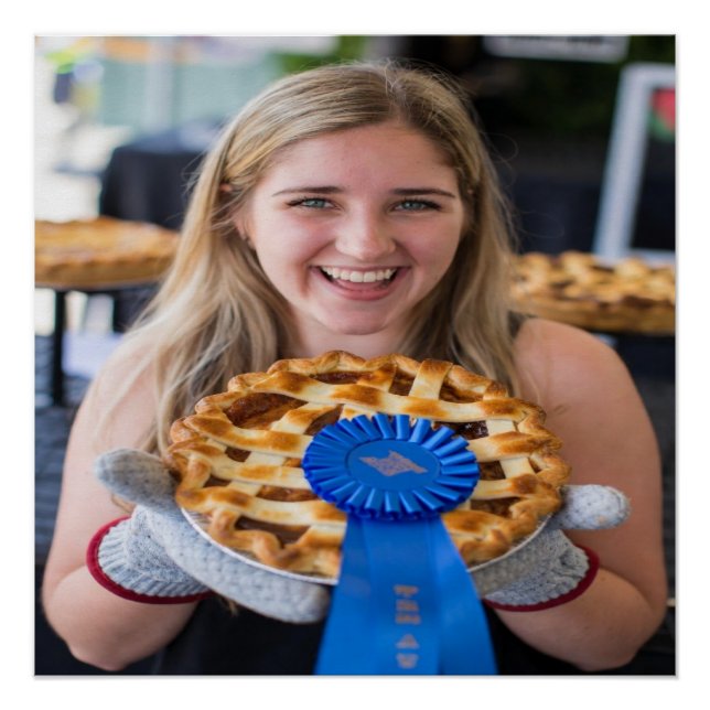 Póster Fair Baking Contest Photo Customize (Frente)