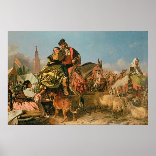 Póster Fair em Sevilha (Frente)