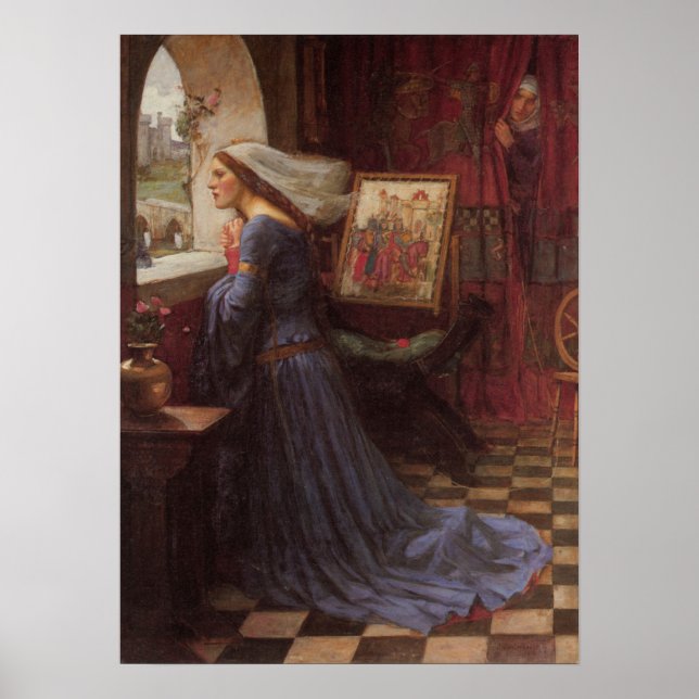 Póster Fair Rosamund - John William Waterhouse (Frente)