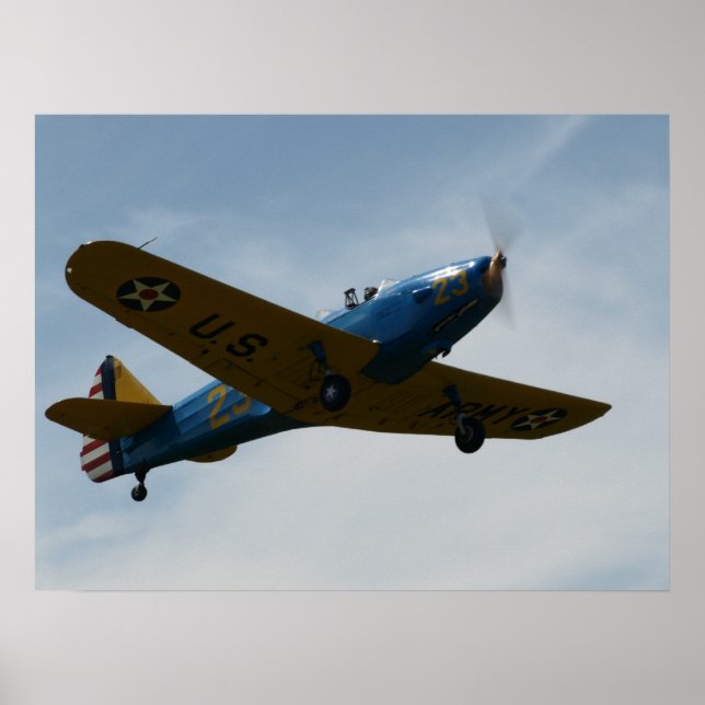 Poster Fairchild PT-19 Cornell. (Frente)