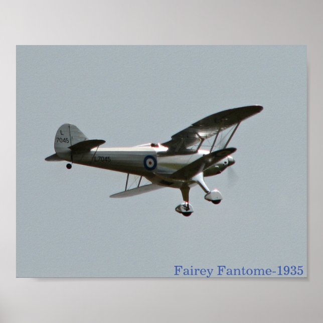 Poster Fairey Fantome Scale RC Model (Frente)