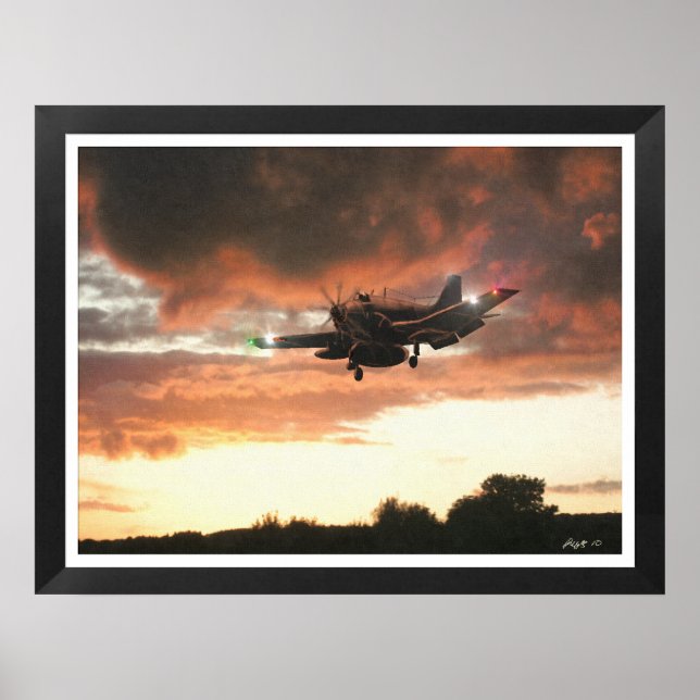 Póster Fairey Gannet (Frente)