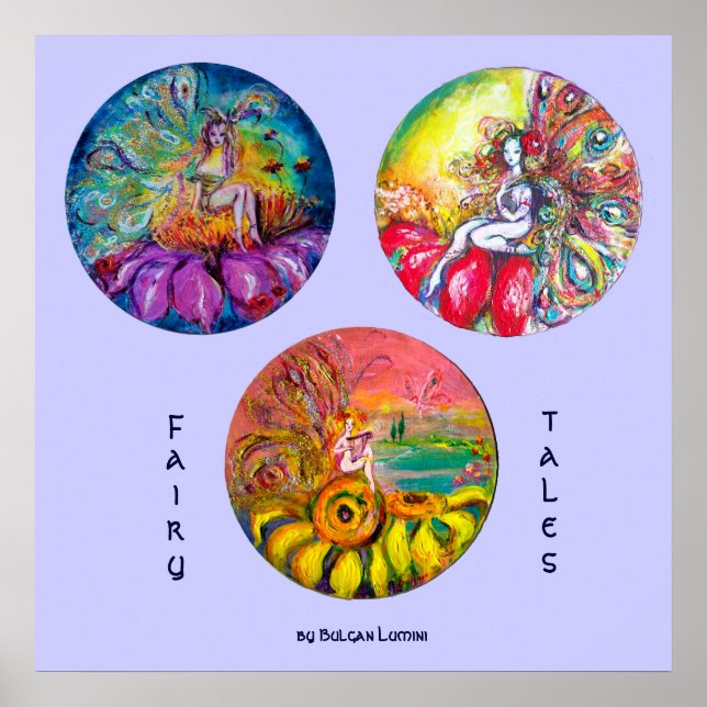 POSTER FAIRIGES DE FLORES MÁGICAS (Frente)