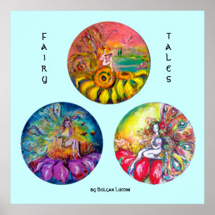 PÓSTER FAIRIGES DE FLORES MÁGICAS