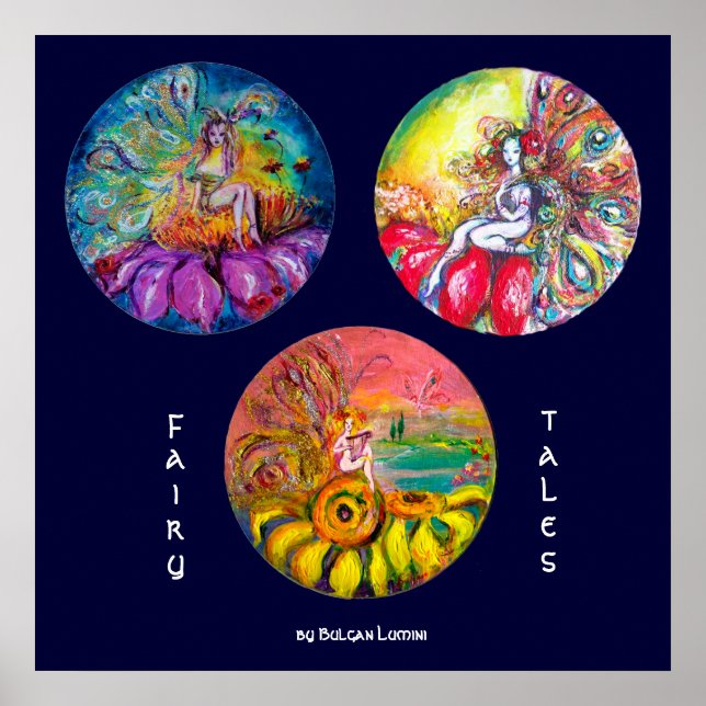 POSTER FAIRIGES DE FLORES MÁGICAS (Frente)