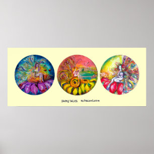 POSTER FAIRIGES DE FLORES MÁGICAS