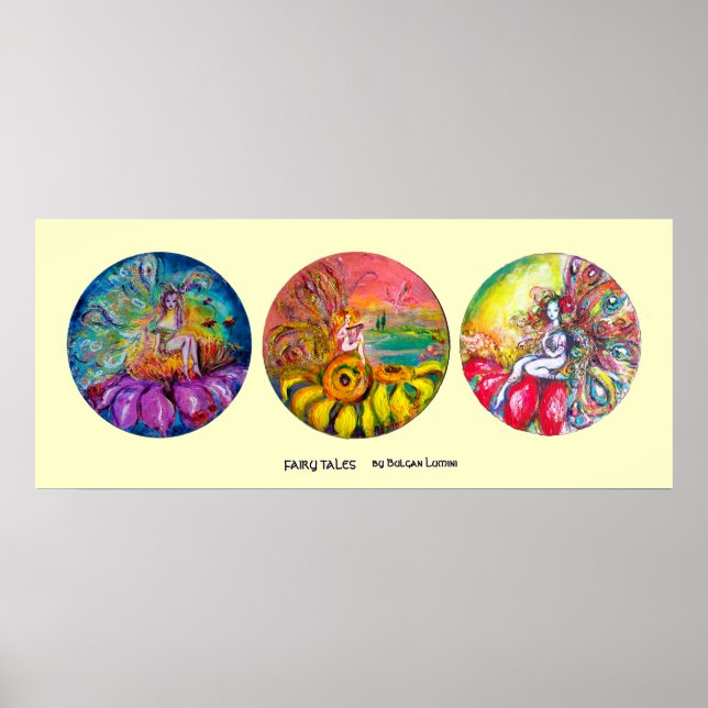 POSTER FAIRIGES DE FLORES MÁGICAS (Frente)