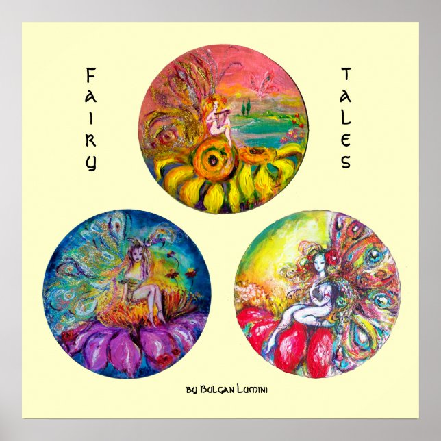 POSTER FAIRIGES DE FLORES MÁGICAS (Frente)