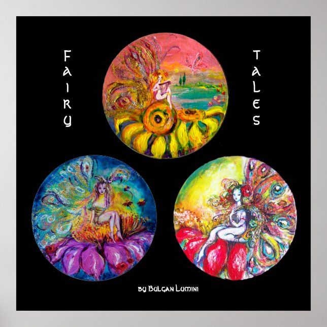 POSTER FAIRIGES DE FLORES MÁGICAS (Frente)