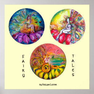 POSTER FAIRIÕES DE FLOR MÁGICO