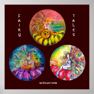 POSTER FAIRIÕES DE FLOR MÁGICO