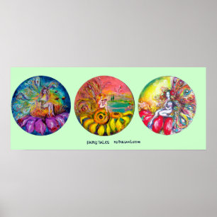 POSTER FAIRIÕES DE FLOR MÁGICO
