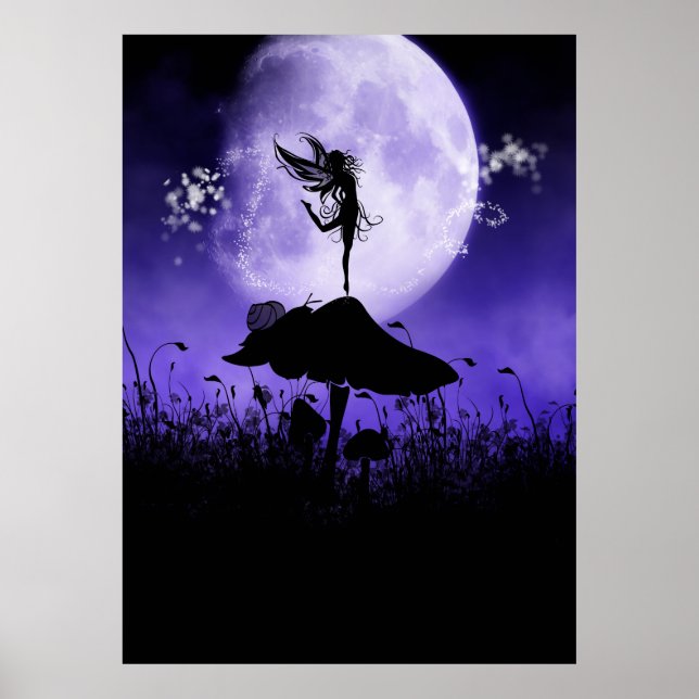 Poster Fairy Silhouette 2 (Frente)